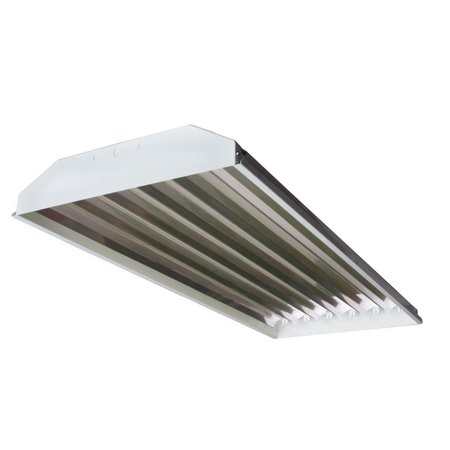 BRIGHTBOOM 4 ft. LED Ready Highbay with Six Lamp Positions without Lamps BR2589046